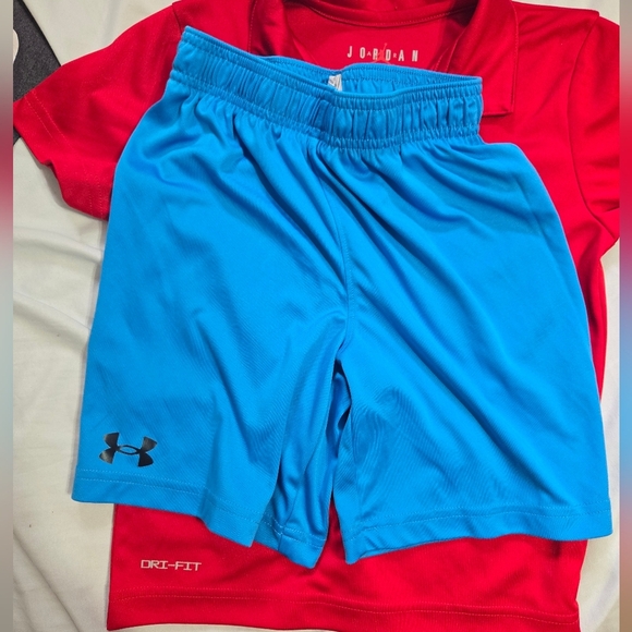 Boy's Lot Mainly Shorts Size Xs And Small Under Armour, NB, Jordan - Picture 9 of 11